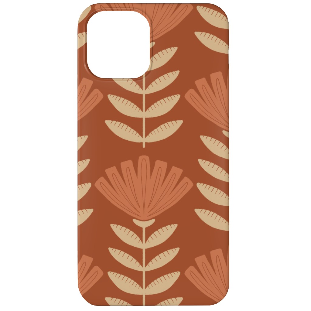 Gloria Phone Case, Slim Case, Matte, iPhone 12, Red, Maple