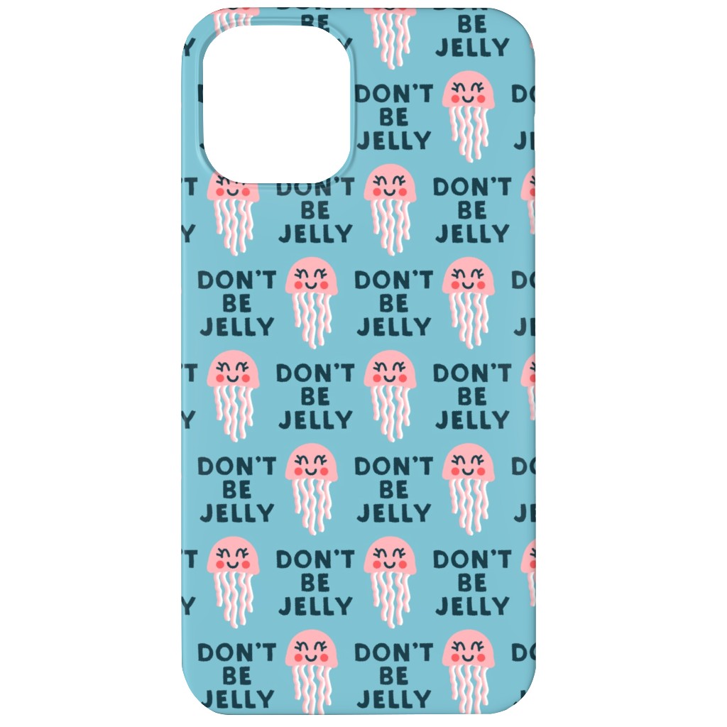 Don't Be Jelly - Summer Blue Phone Case, Slim Case, Matte, iPhone 12, Blue