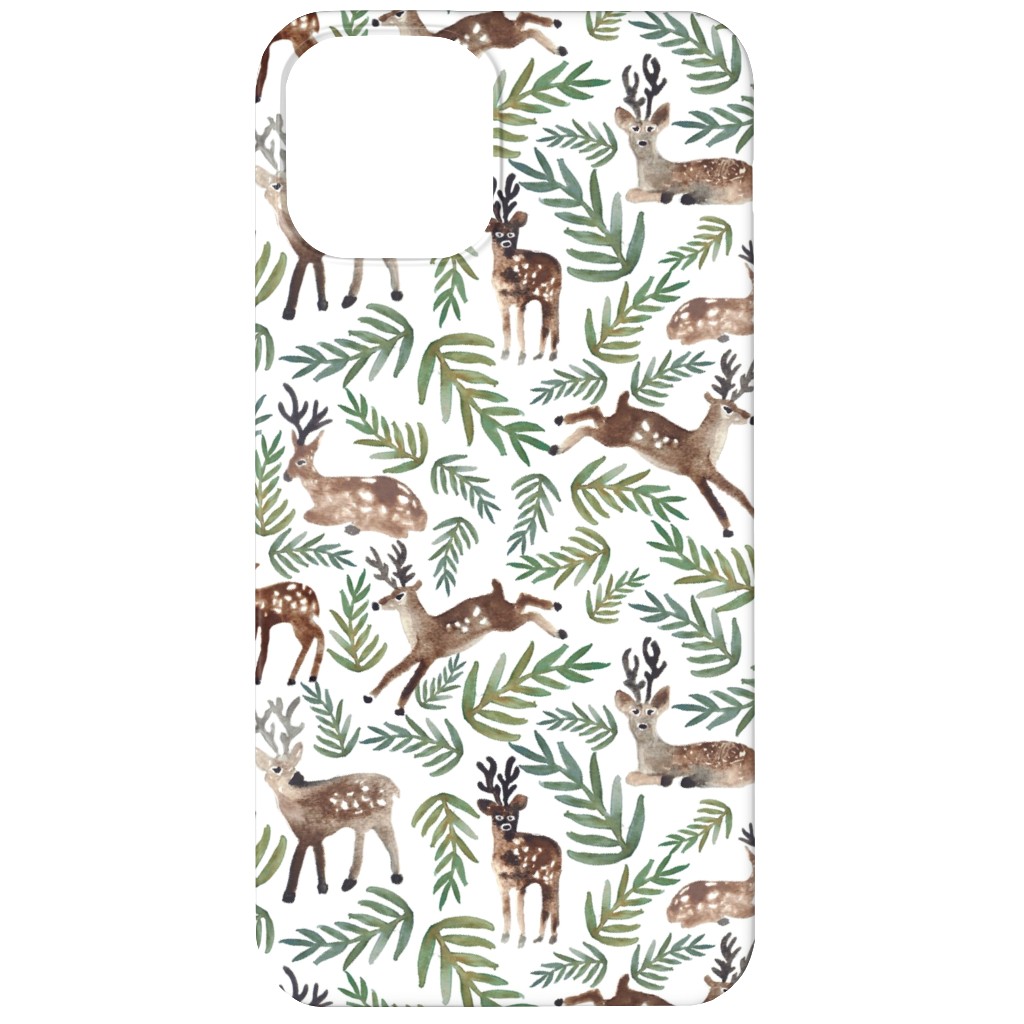 Loved Dearly - Green and Brown Phone Case, Slim Case, Matte, iPhone 12, Green