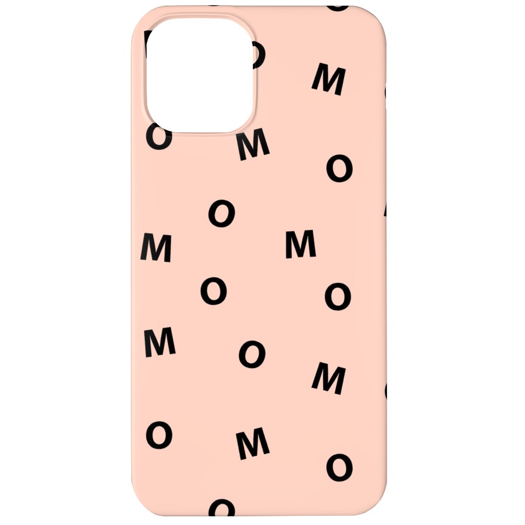 Sweet Mom Typography - Pale Nude Phone Case, Slim Case, Matte, iPhone 12, Pink