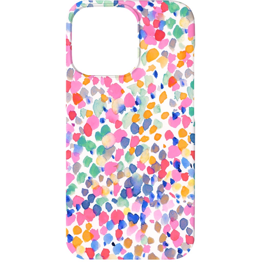 Lighthearted Pastel - Multi Phone Case, Silicone Liner Case, Matte, iPhone 13 Mini, Multicolor