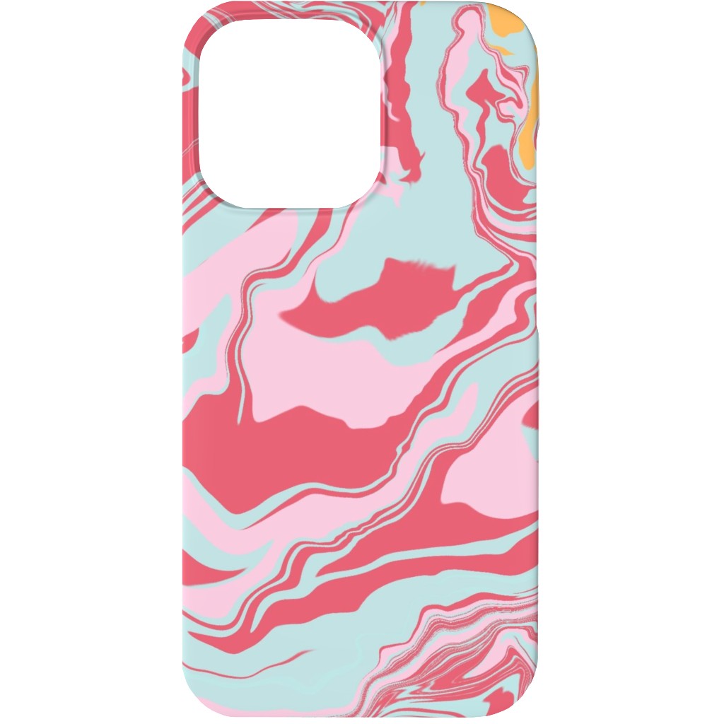 Marmor Phone Case, Slim Case, Matte, iPhone 13 Mini, Pink