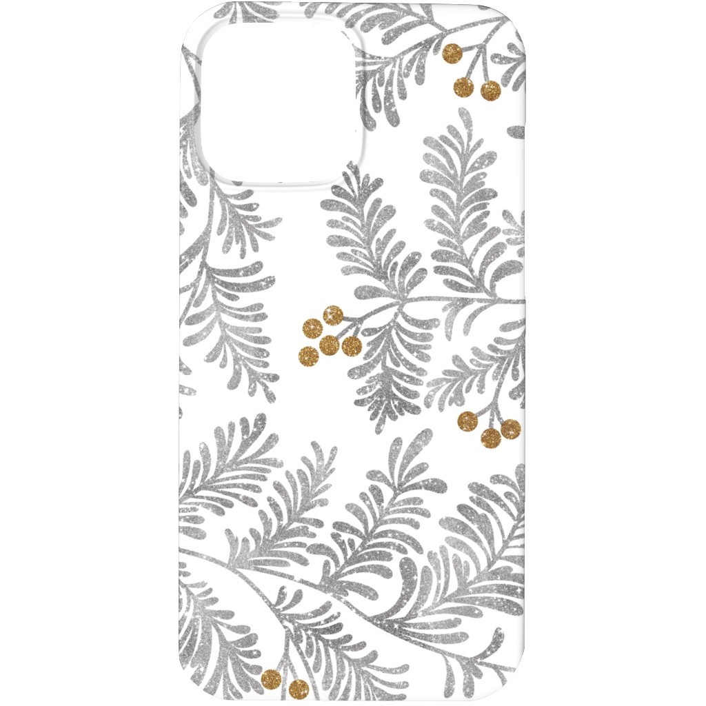 winter branches phone case