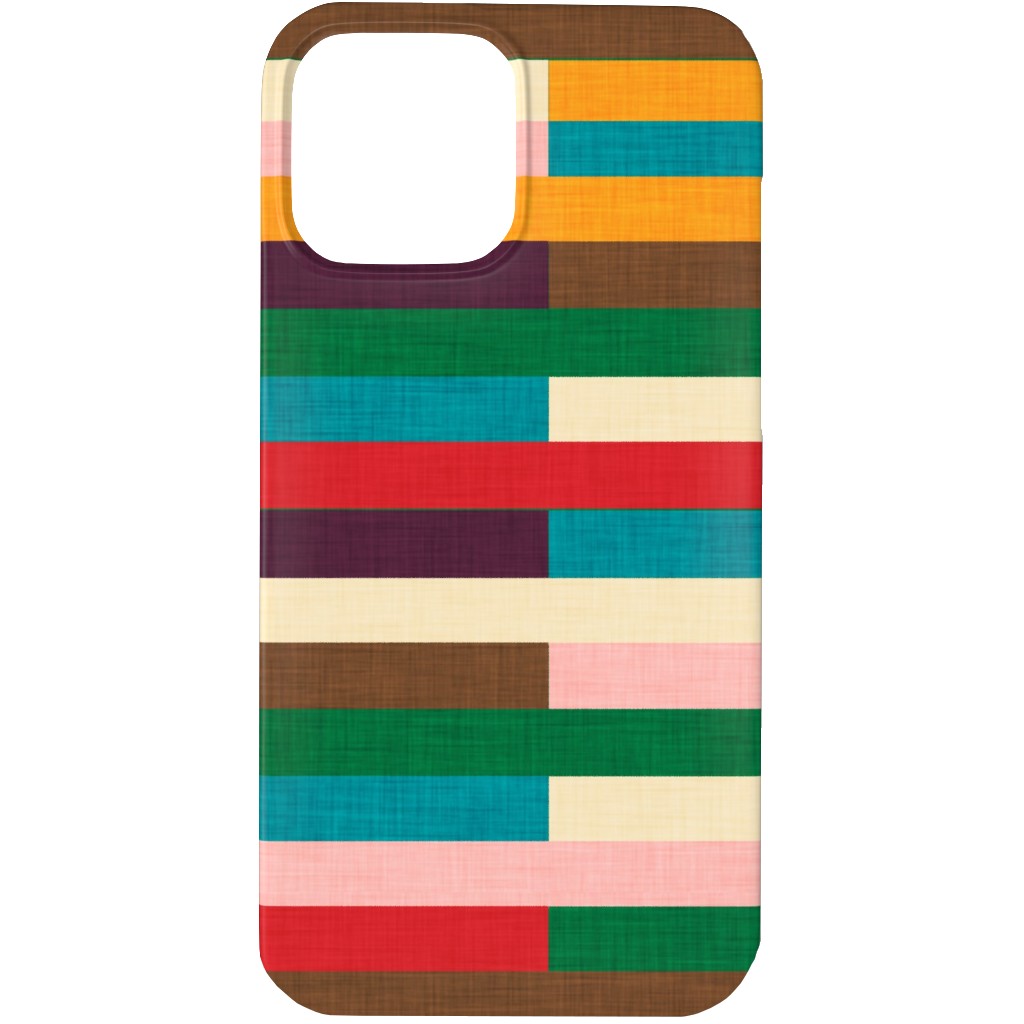 Kilim - Stripe - Multi Phone Case, Slim Case, Matte, iPhone 13 Pro Max, Multicolor