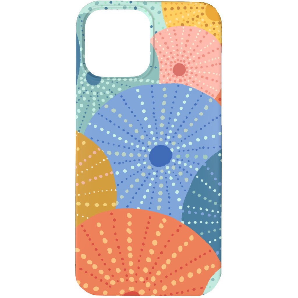 Colorful Sea Urchins Phone Case, Slim Case, Matte, iPhone 13 Pro Max, Multicolor