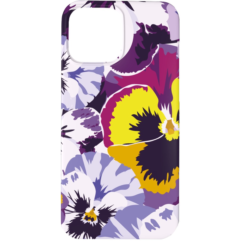 Pansy By Numbers - Purple Plates | Shutterfly