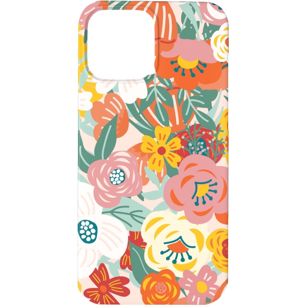 Liberty Florals Phone Case, Silicone Liner Case, Matte, iPhone 13 Pro, Multicolor