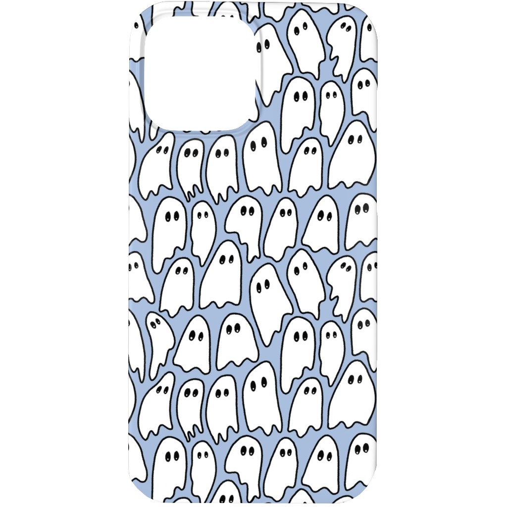 Ghosted Phone Case, Slim Case, Matte, iPhone 13 Pro, Blue