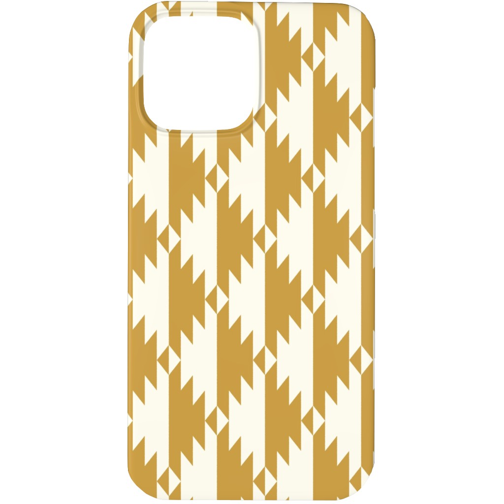 Tribal - Gold Phone Case, Slim Case, Matte, iPhone 13 Pro, Yellow