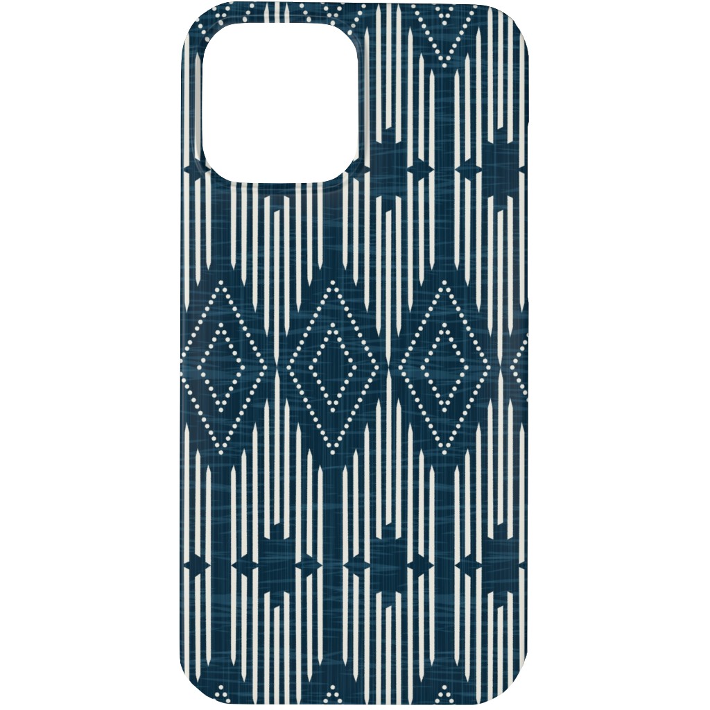 West End Phone Case, Slim Case, Matte, iPhone 13 Pro, Blue