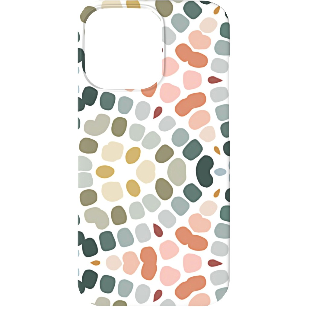 Abstract Mosaic - Multi Phone Case, Silicone Liner Case, Matte, iPhone 13, Multicolor
