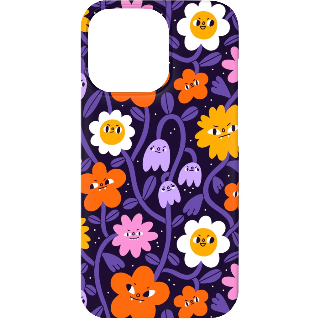 Extremely Wicked, Evil and Vile Halloween Garden - Purple Phone Case, Silicone Liner Case, Matte, iPhone 13, Purple
