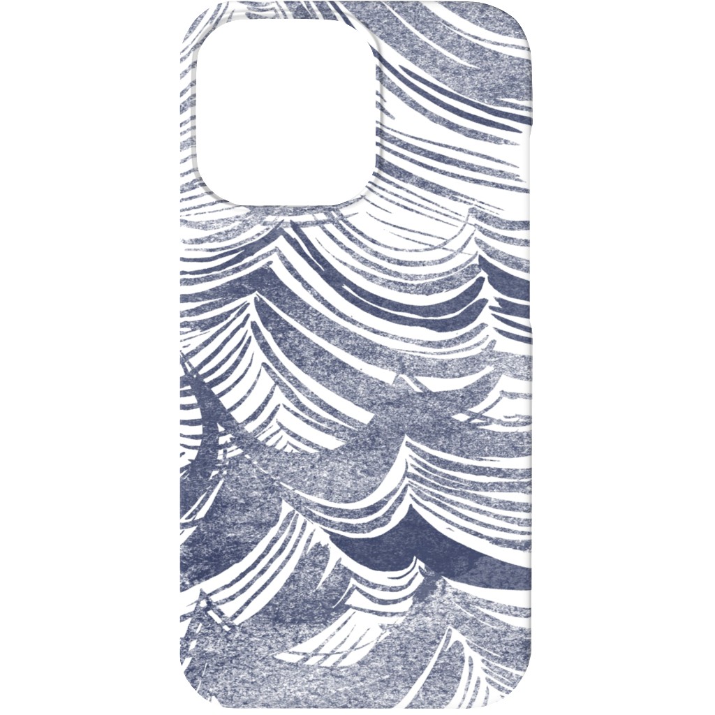 Wild Ocean Phone Case, Silicone Liner Case, Matte, iPhone 13, Gray