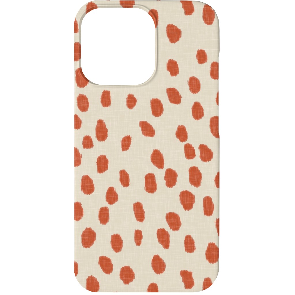 Printemps - Spice Phone Case, Silicone Liner Case, Matte, iPhone 13, Orange