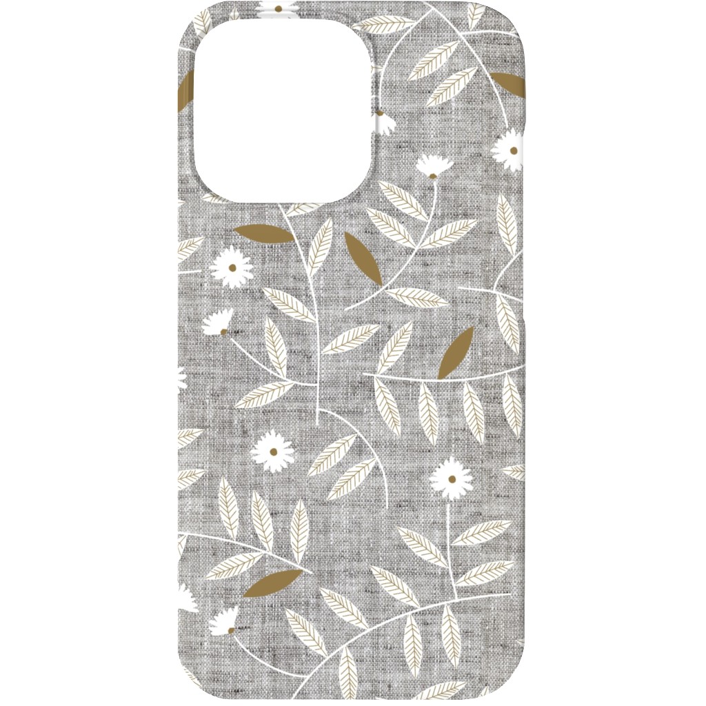 Darcy Phone Case, Silicone Liner Case, Matte, iPhone 13, Gray