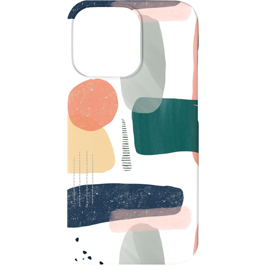 Abstract Minima - Multi Phone Case, Slim Case, Matte, iPhone 13, Multicolor