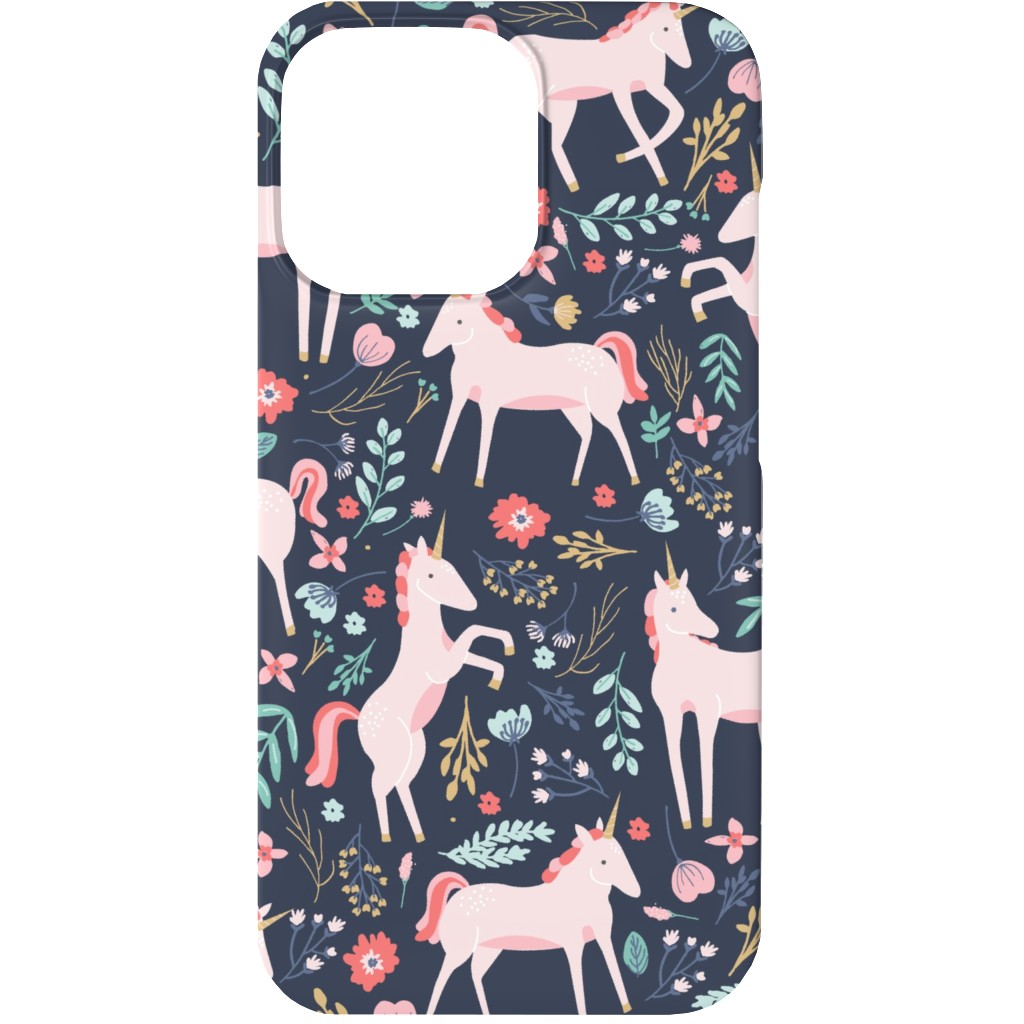 Unicorn Fields Phone Case, Slim Case, Matte, iPhone 13, Multicolor