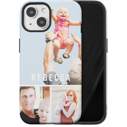 Gallery of Three iPhone Case, Silicone Liner Case, Matte, iPhone 14, Multicolor