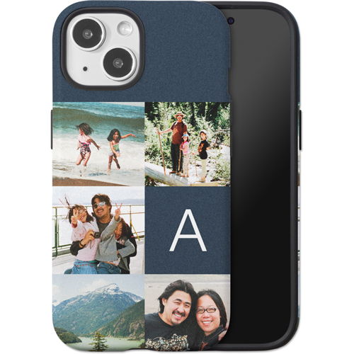 Gallery Monogram iPhone Case, Silicone Liner Case, Matte, iPhone 15, Multicolor, multi