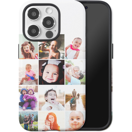 Gallery of Twelve iPhone Case, Silicone Liner Case, Matte, iPhone 15 Pro, Multicolor