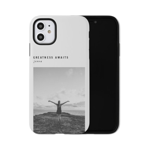 Gallery of One Portrait iPhone Case, Silicone Liner Case, Matte, iPhone 11, Multicolor