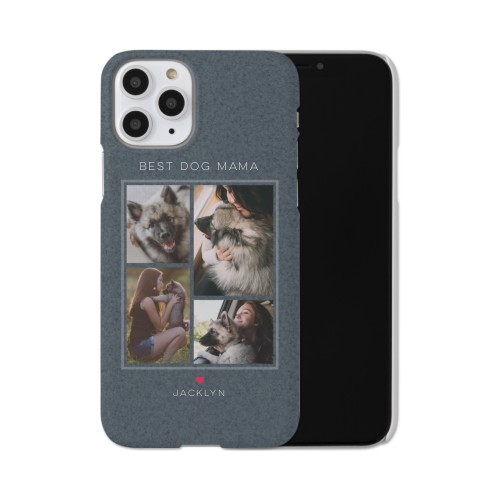 Forever Fur Love iPhone Case, Slim Case, Matte, iPhone 11 Pro, Blue
