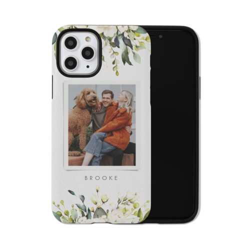 Bountiful Bouquet iPhone Case, Silicone Liner Case, Matte, iPhone 11 Pro, White