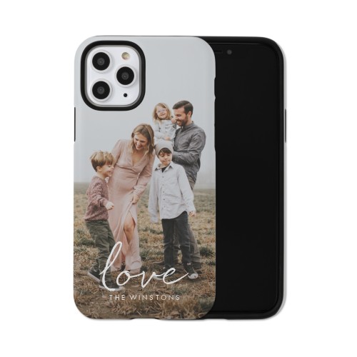 Gallery of One Love iPhone Case, Silicone Liner Case, Matte, iPhone 11 Pro, Multicolor, multi