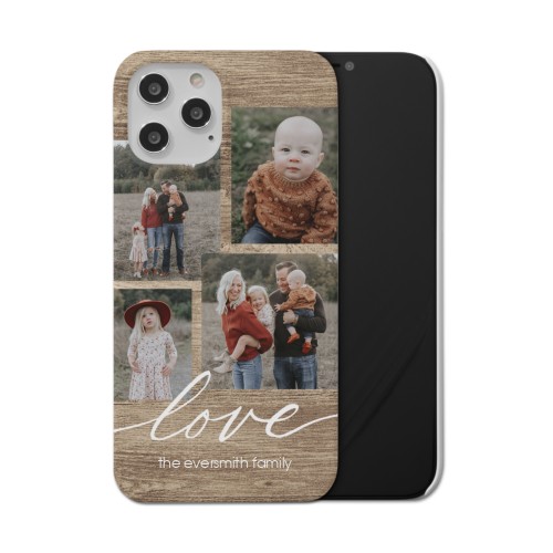 Rustic Love iPhone Case, Slim Case, Matte, iPhone 12 Pro Max, Brown