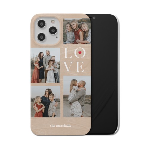 Sand Stacked Love iPhone Case, Slim Case, Matte, iPhone 12 Pro Max, Beige