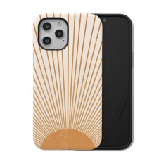 vector sun rays iphone case