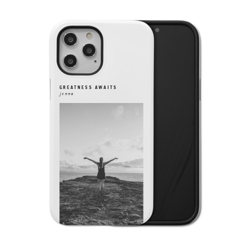 Gallery of One Portrait iPhone Case, Silicone Liner Case, Matte, iPhone 12 Pro Max, Multicolor, multi