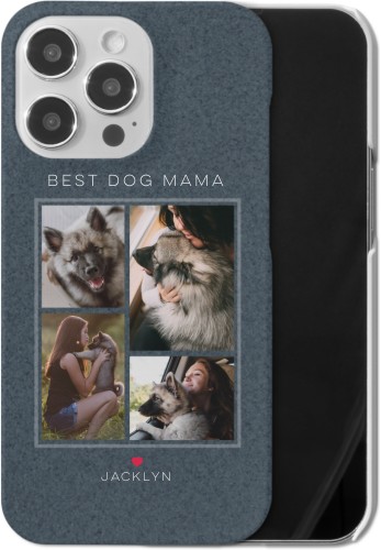 Forever Fur Love iPhone Case, Slim Case, Matte, iPhone 13 Pro, Blue