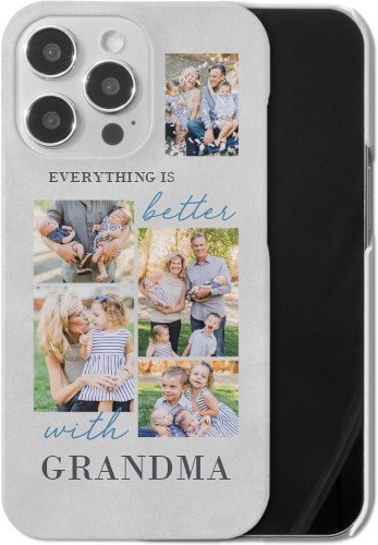 Making Life Better iPhone Case, Slim Case, Matte, iPhone 13 Pro, Blue, cornflower