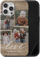 rustic love iphone case