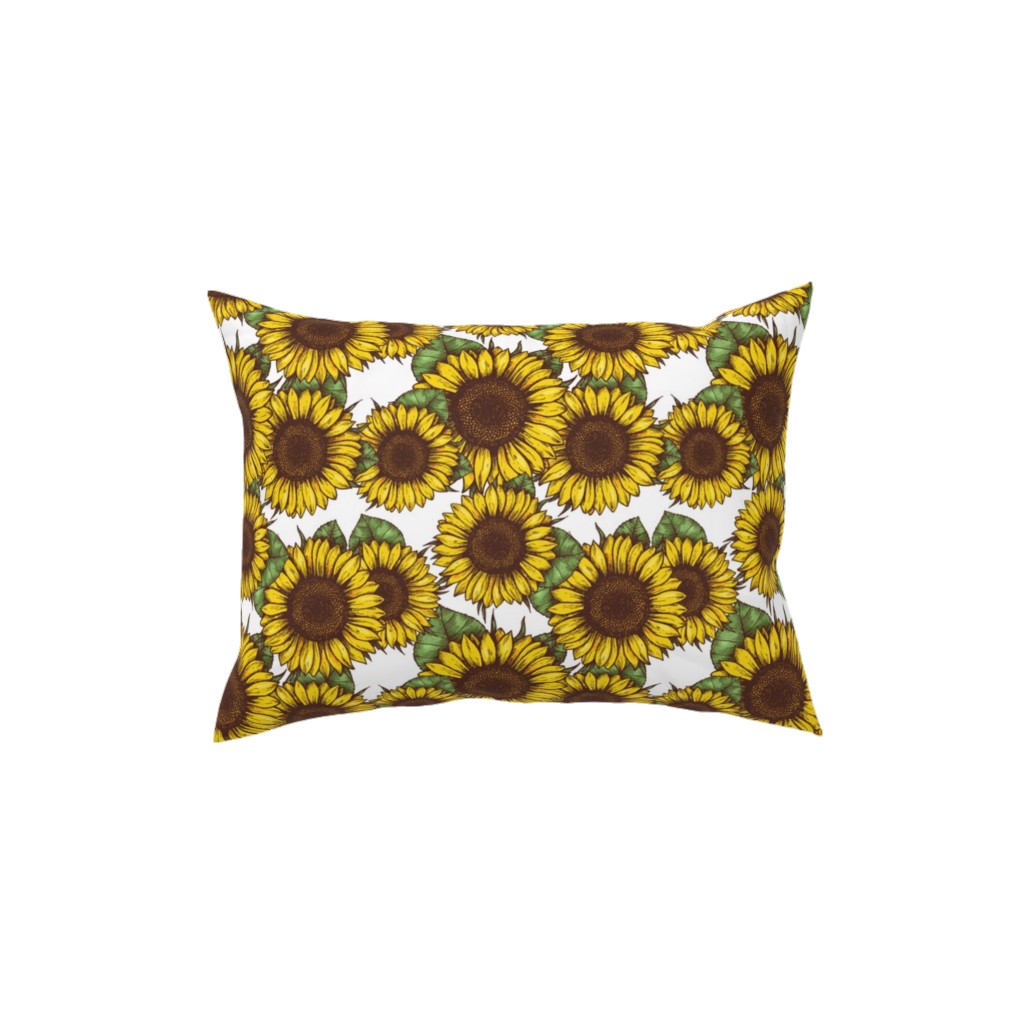 Yellow Sunflower Pillows