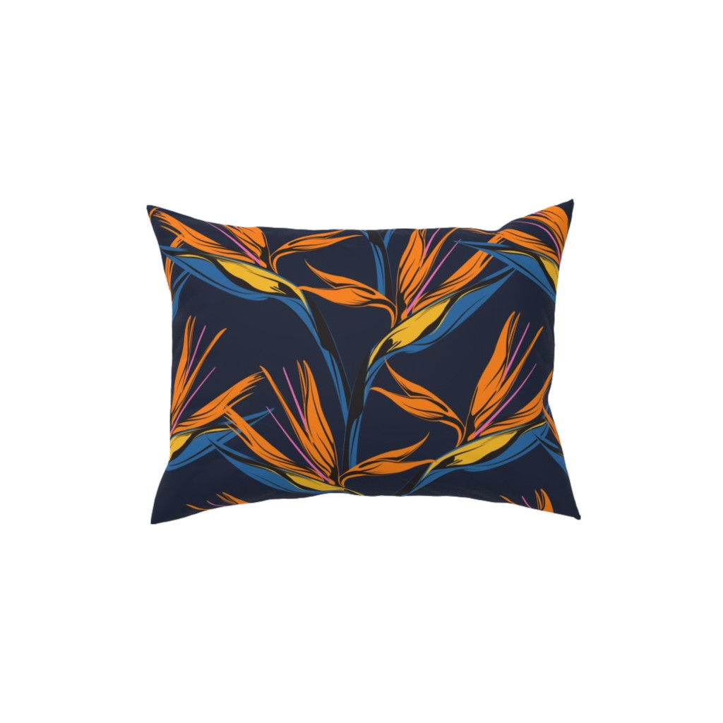 Blue Floral Pillows For Sofas