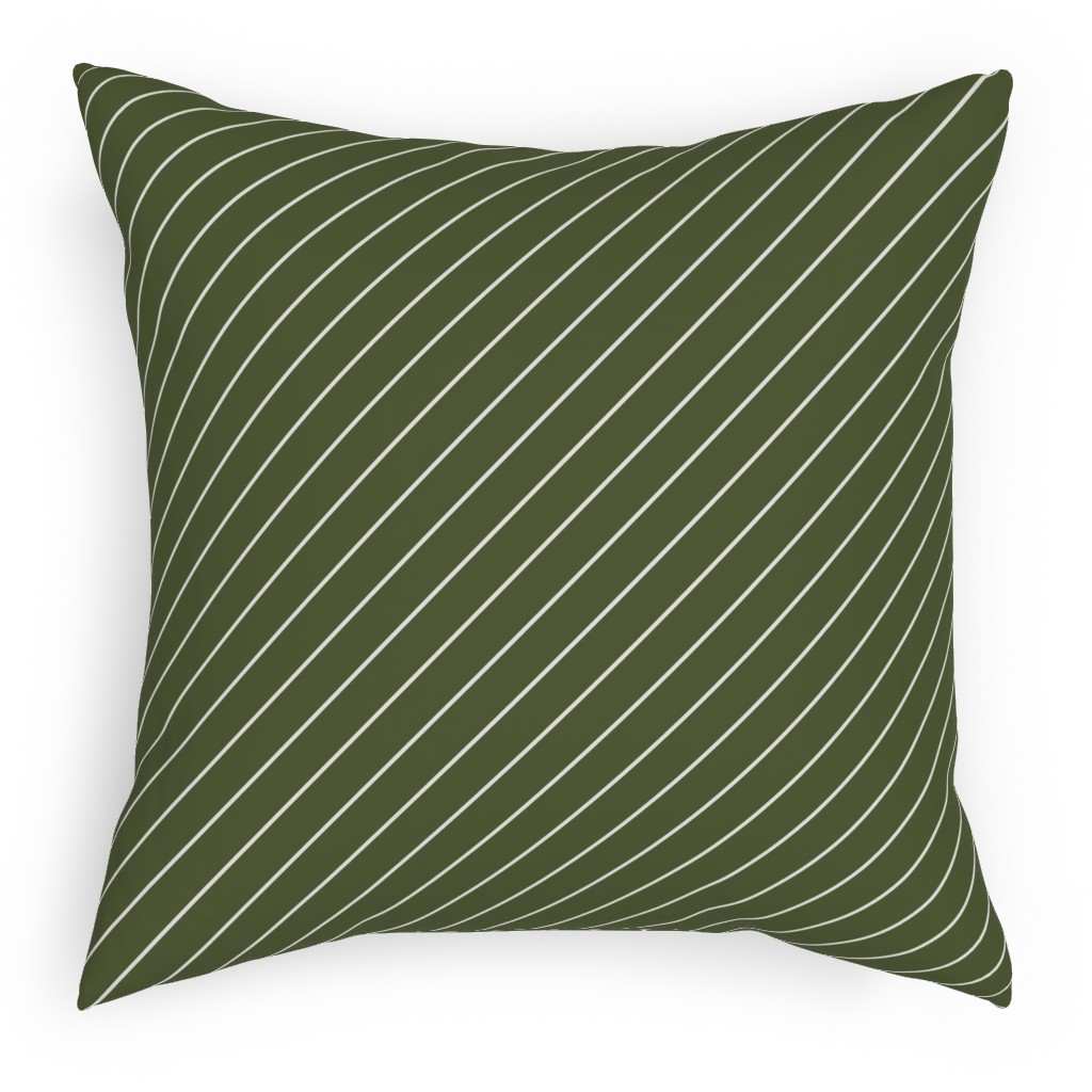 Striped Outdoor Pillows