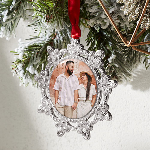 Photo Gallery Jeweled Ornament by Shutterfly Shutterfly