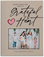 grateful heart script journal