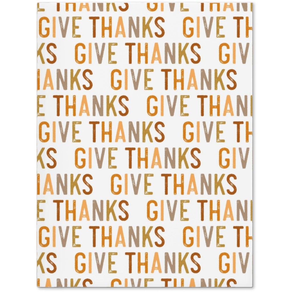 Give Thanks Journal, Beige