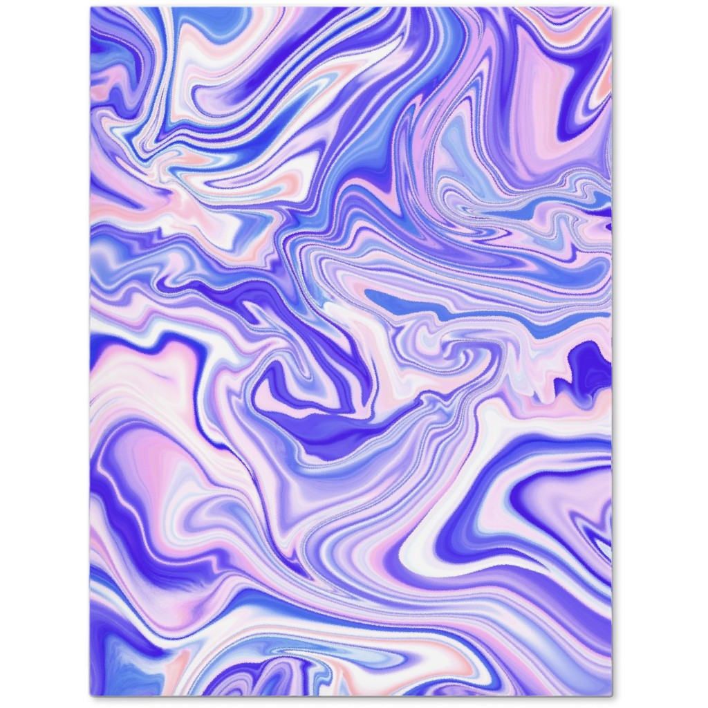 Love Spell Marble - Purple Coral Pink Journal, Purple, Purple