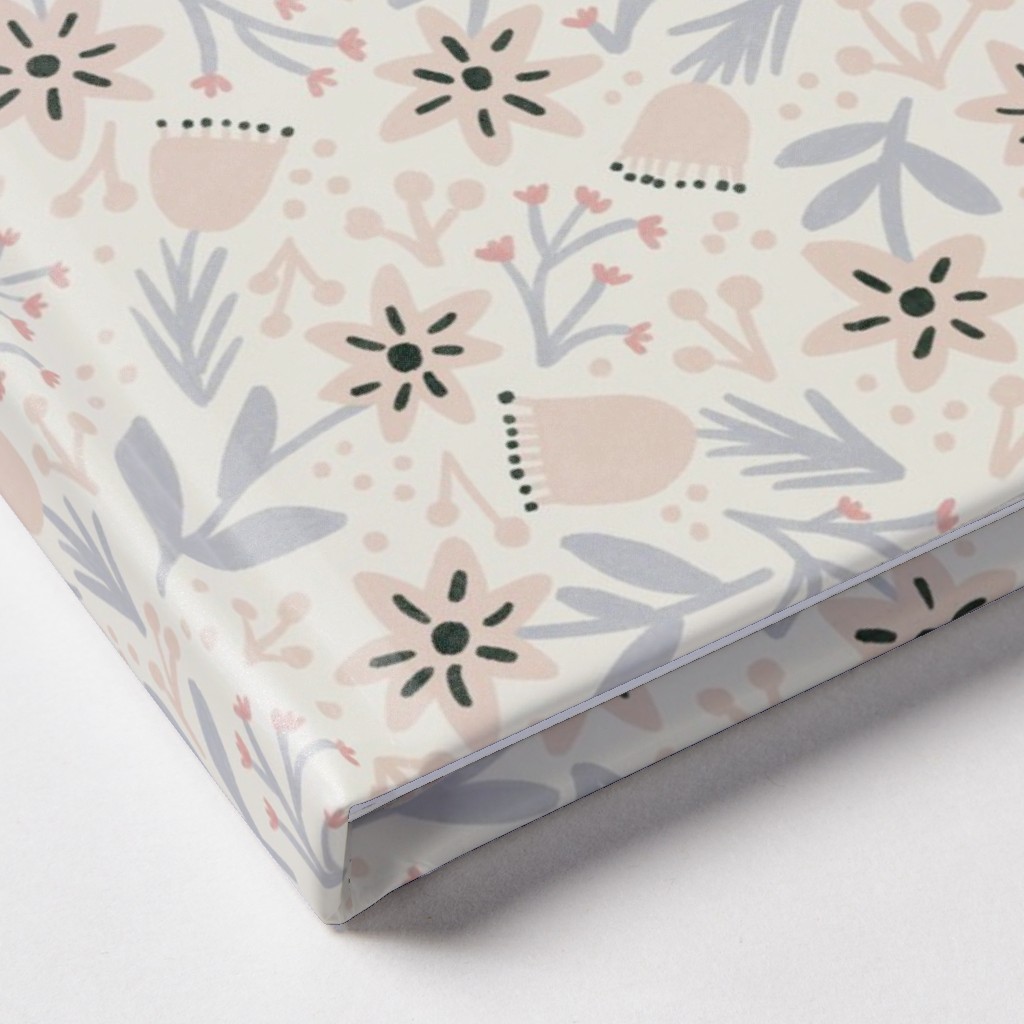 Vintage Flowers Pastel Pink Journal Shutterfly