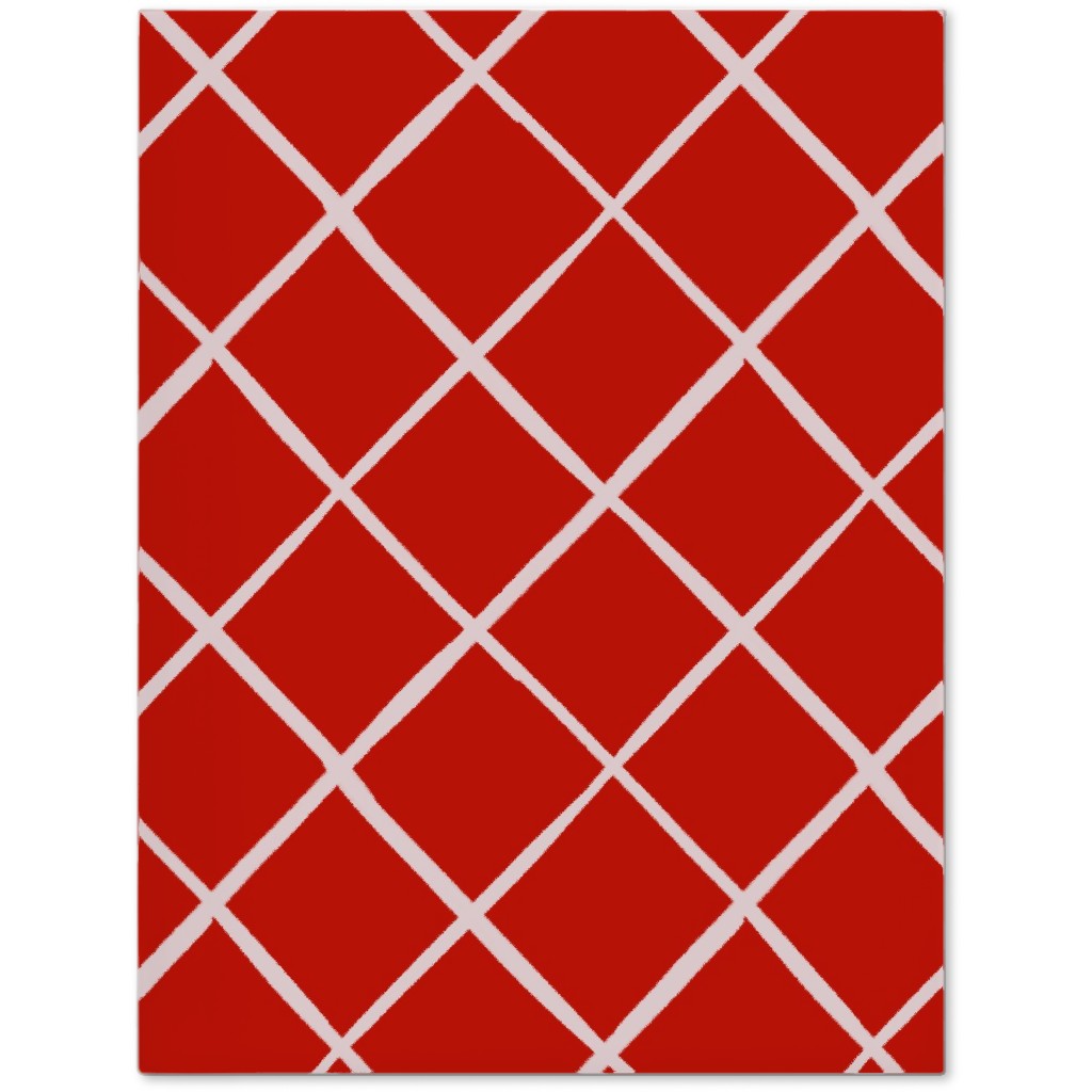 Check on Red Journal, Red, Red