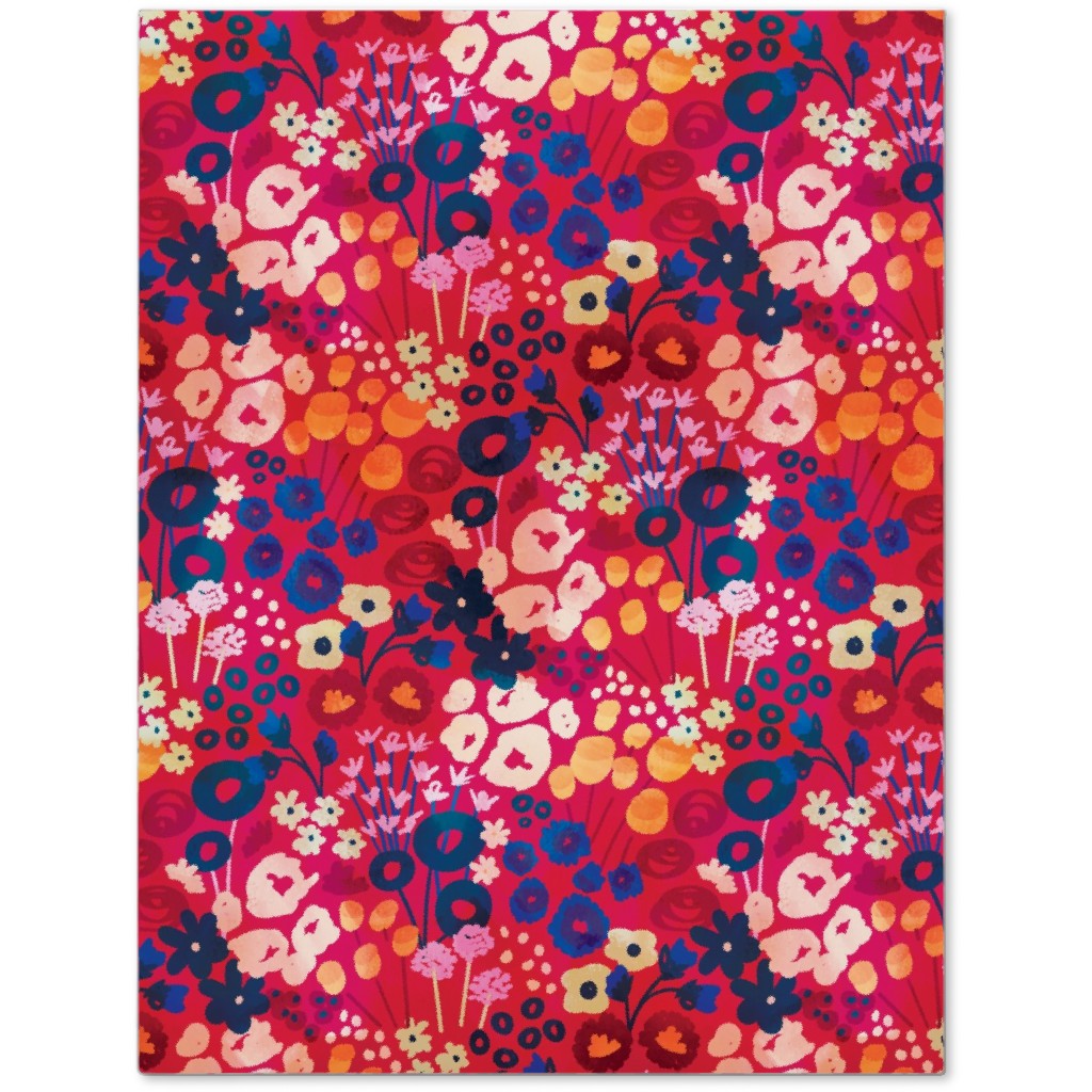 Modern Retro Floral - Multi Journal, Multicolor