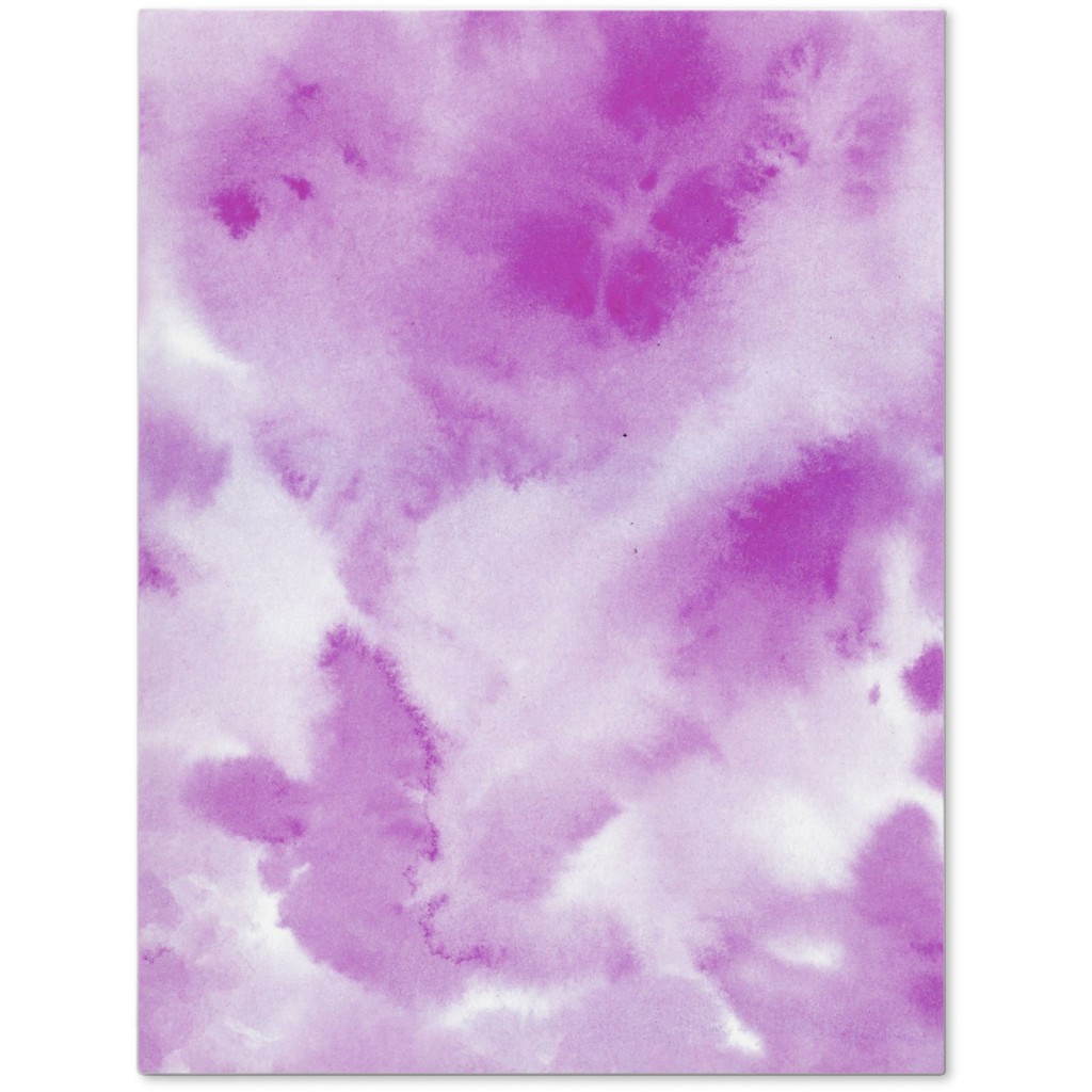 Watercolor Texture - Purple Journal, Purple