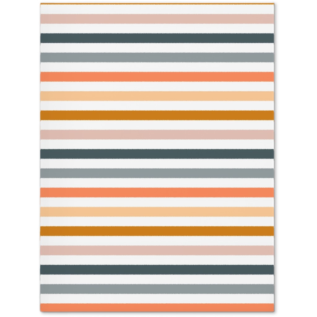 Multicolor Stripes - Warm Journal, Multicolor