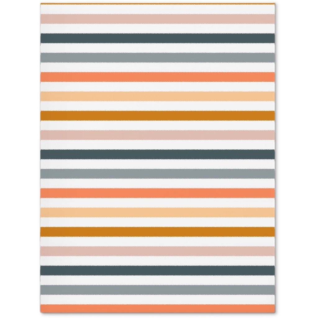 Multicolor Stripes - Warm Journal, Multicolor