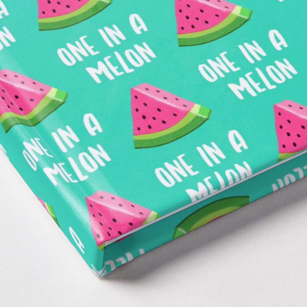 One in a Melon Watermelon Pink on Teal Journal Shutterfly