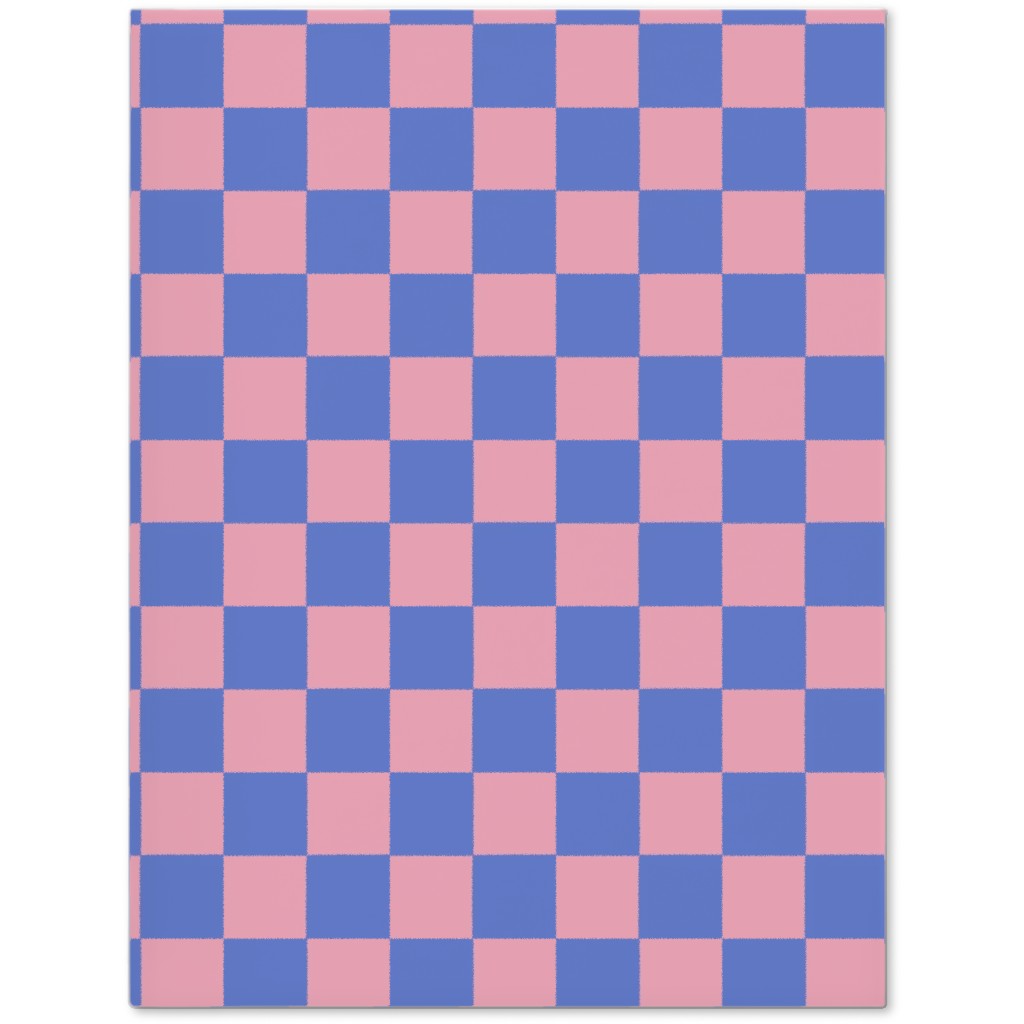 Fun Checkers - Pink and Purple Journal, Pink